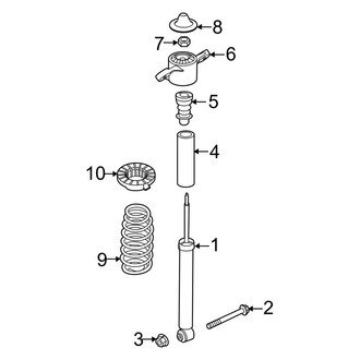Kia OE - Rear Suspension - Shocks & Components (AWD)