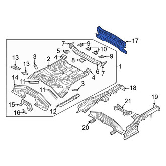 Kia OE - Rear Rear Body Panel