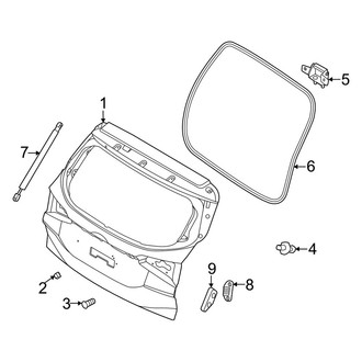 Kia OE - Lift Gate - Gate & Hardware