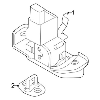 Kia OE - Lift Gate - Lock & Hardware (EX / LX / S / X-Line)