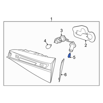 Kia OE - Rear Back Up Light Bulb