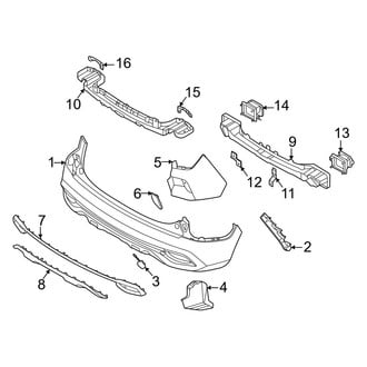 Kia OE - Rear Bumper - Bumper & Components