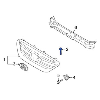 Kia OE - Bumper Trim Screw