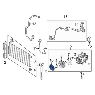Kia OE - A/C Compressor Clutch Drive