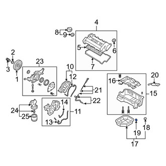 Kia OE - Engine Oil Drain Plug Gasket