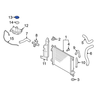 Kia OE - Engine Coolant Reservoir Cap