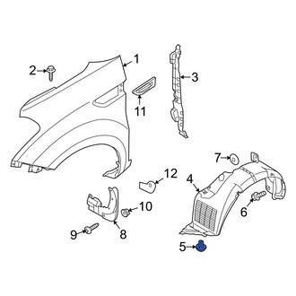 Kia OE - Engine Air Intake Hose Clip