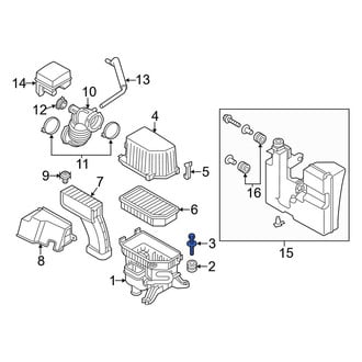 Kia OE - Air Filter Housing Bolt