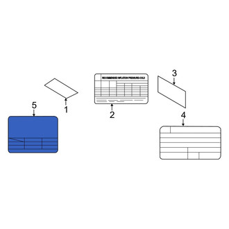 Kia OE - A/C System Information Label