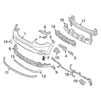 Kia OE - Bumper Cover Screw