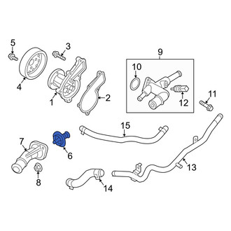 Kia OE - Engine Coolant Thermostat