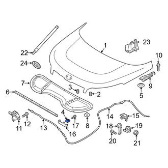 Kia OE - Front Hood Stop Buffer