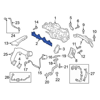 Kia OE - Turbocharger Gasket
