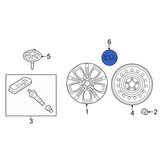 Kia OE - Wheel Cap
