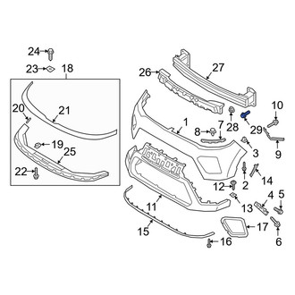 Kia OE - Headlight Mounting Bolt