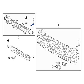 Kia OE - Body C-Pillar Molding Screw