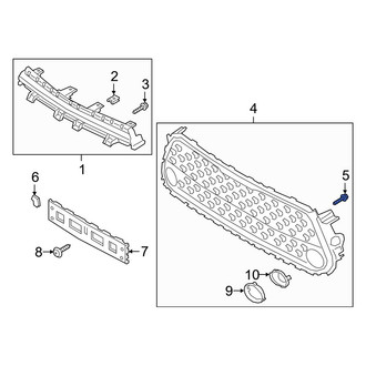 Kia OE - Body C-Pillar Molding Screw