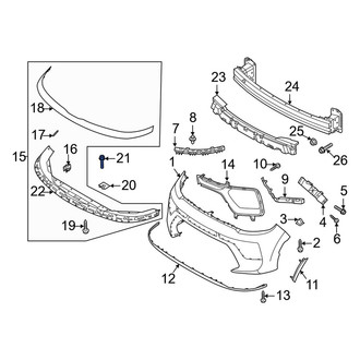 Kia OE - Radiator Support Access Cover Bolt