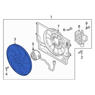 Kia OE - Engine Cooling Fan Blade