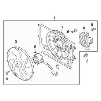 Kia OE - Engine Cooling Fan Assembly
