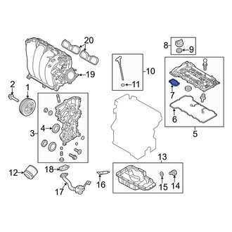 Kia OE - Engine Valve Cover Washer Seal