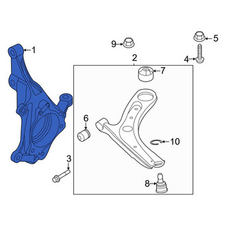 Kia OE - Left Steering Knuckle