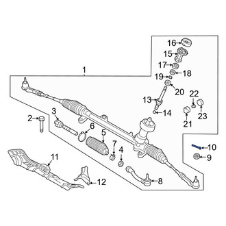 Kia OE - Steering Tie Rod End Cotter Pin