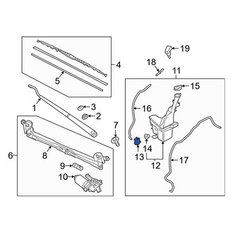 Kia OE - Windshield Washer Pump