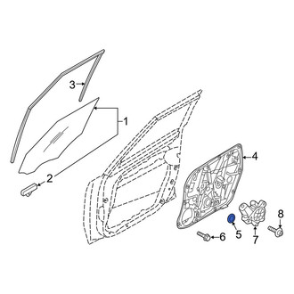 Kia OE - Door Panel Carrier Screw Cap