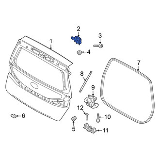 Kia OE - Rear Liftgate Hinge