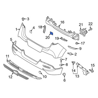 Kia OE - Bumper Impact Bar Insulator