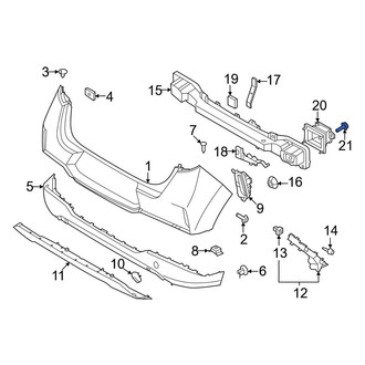 Kia OE - Rear Bumper Cover Stay Bolt