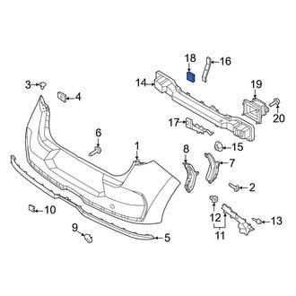 Kia OE - Bumper Impact Bar Insulator