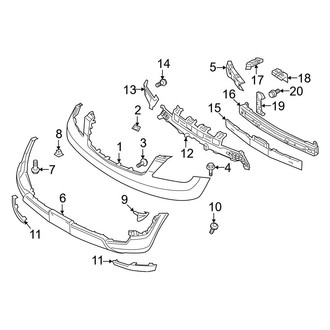 Kia OE - Front Bumper - Bumper & Components