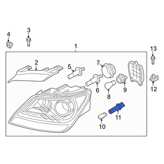 Kia OE - Front Side Marker Light Socket