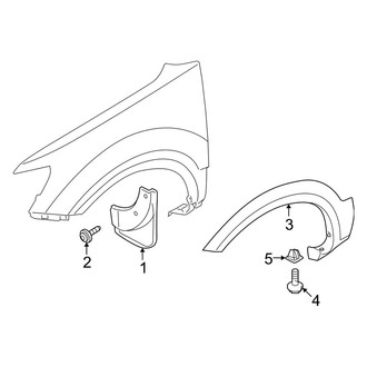 Kia OE - Fender - Exterior Trim