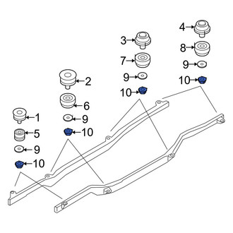 Kia OE - Engine Mount Nut