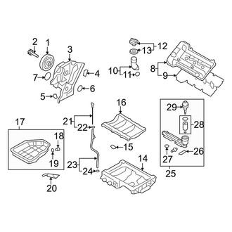 Kia OE - Engine Parts (3.8L)