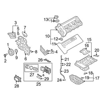 Kia OE - Engine Parts (EX / Limited / LX 4.6L)