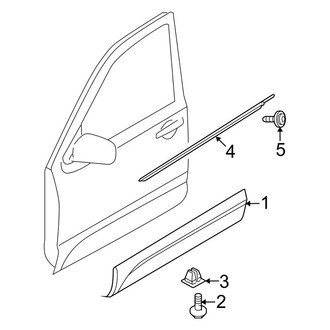 Kia OE - Front Door - Exterior Trim