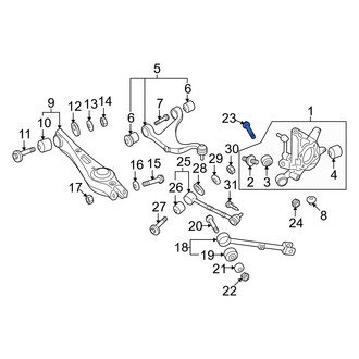 Kia OE - Upper Inner Suspension Control Arm Bolt