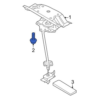 Kia OE - Spare Tire Carrier Winch Bolt