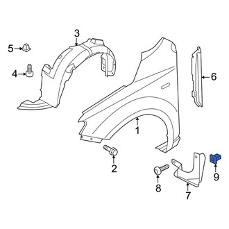 Kia OE - Rocker Panel Molding Nut