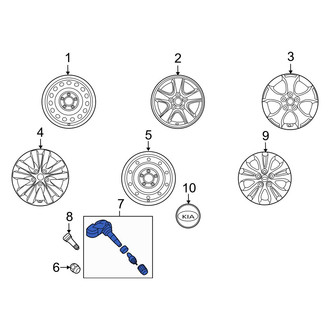 Kia OE - Tire Pressure Monitoring System (TPMS) Sensor