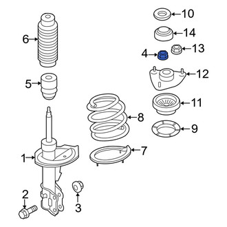 Kia OE - Suspension Strut Mount Nut