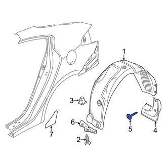 Kia OE - Bumper Cover Screw