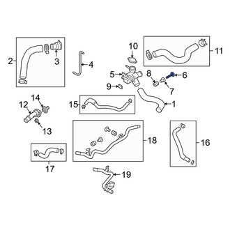 Kia OE - Headlight Mounting Bolt