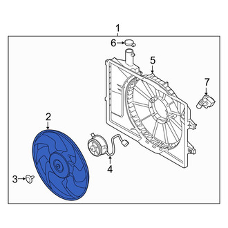 Kia OE - Engine Cooling Fan Blade