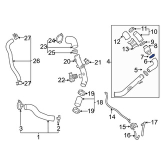 Kia OE - Intercooler Pipe Clamp