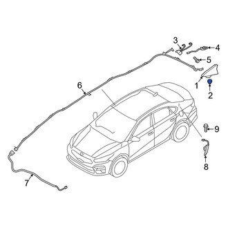 Kia OE - Radio Antenna Mast Nut